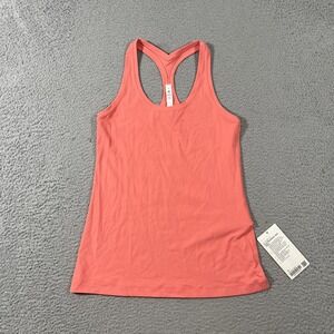 NWT Lululemon Women's Sz 10 Cool Racerback Tank *Nulu Raspberry Cream